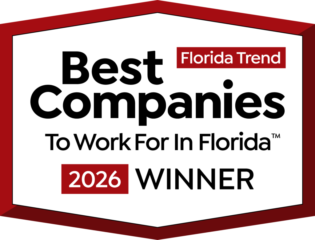 Florida Trend 2026 Best Companies Winner badge